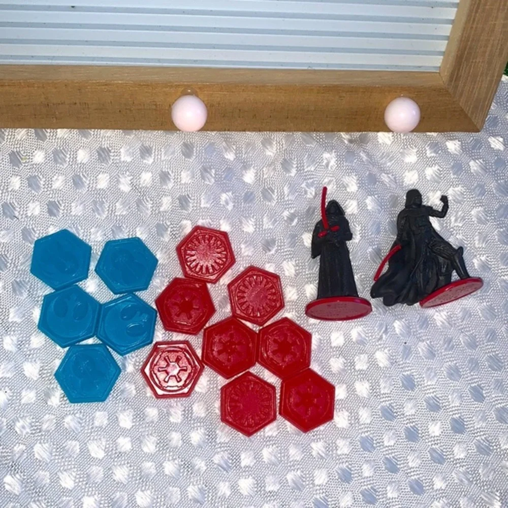 Star Wars game pieces